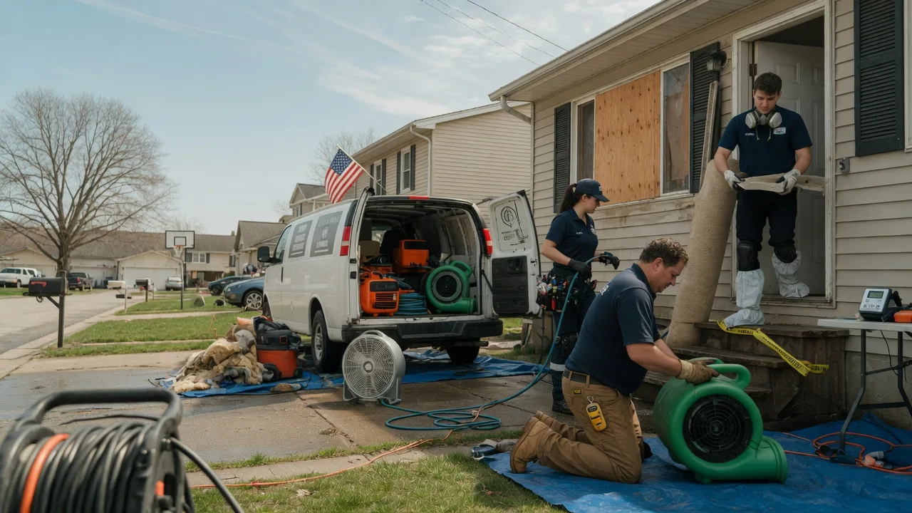 Water Damage Restoration in Plainfield, OH near me